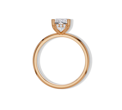 radiant diamond ring