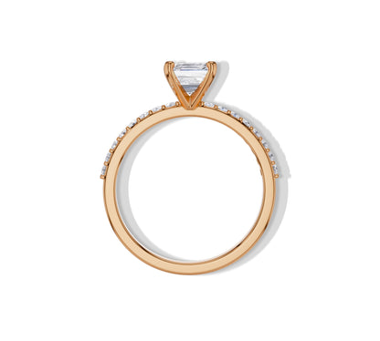 pave diamond wedding ring​
