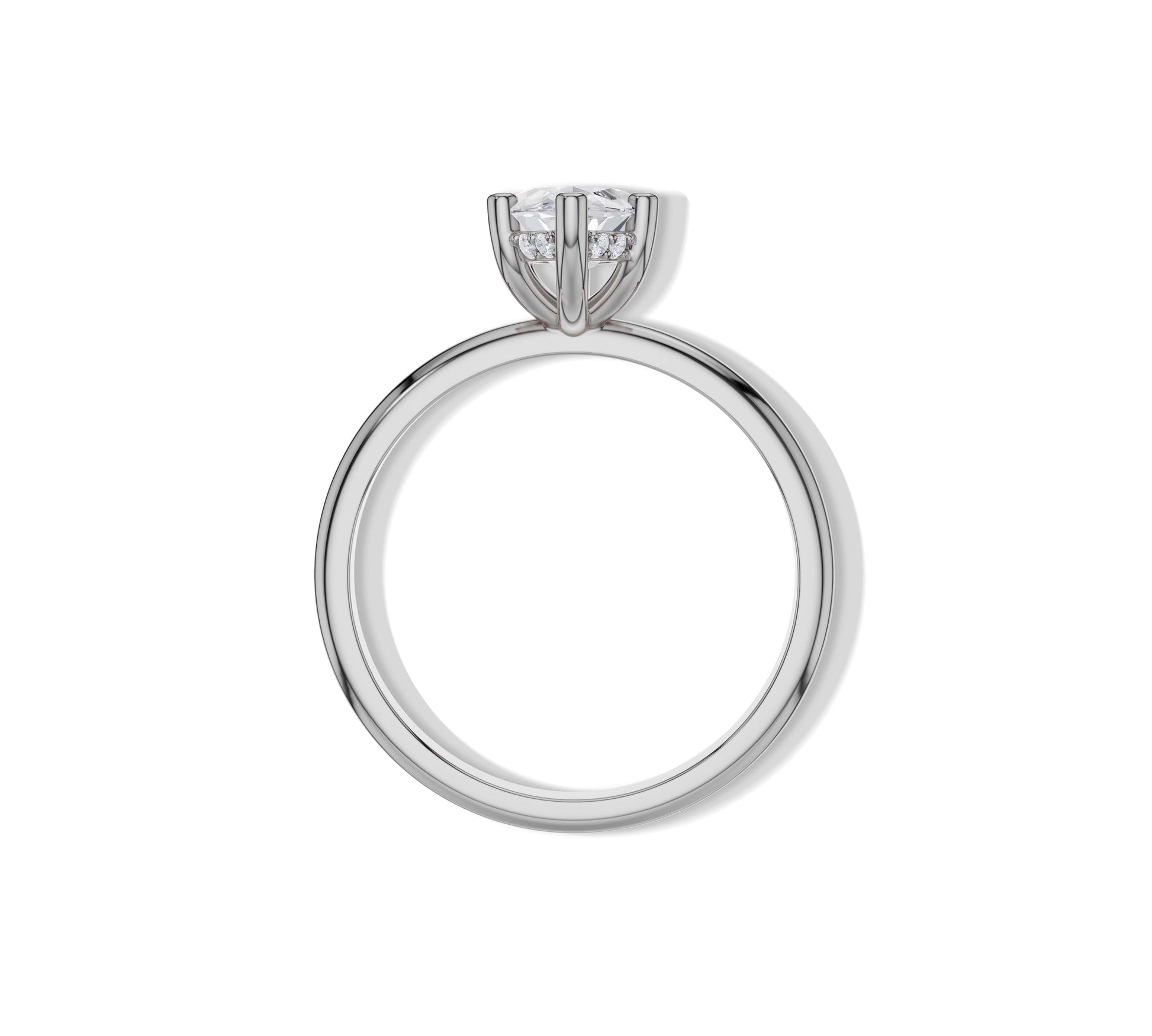 marquise engagement ring set