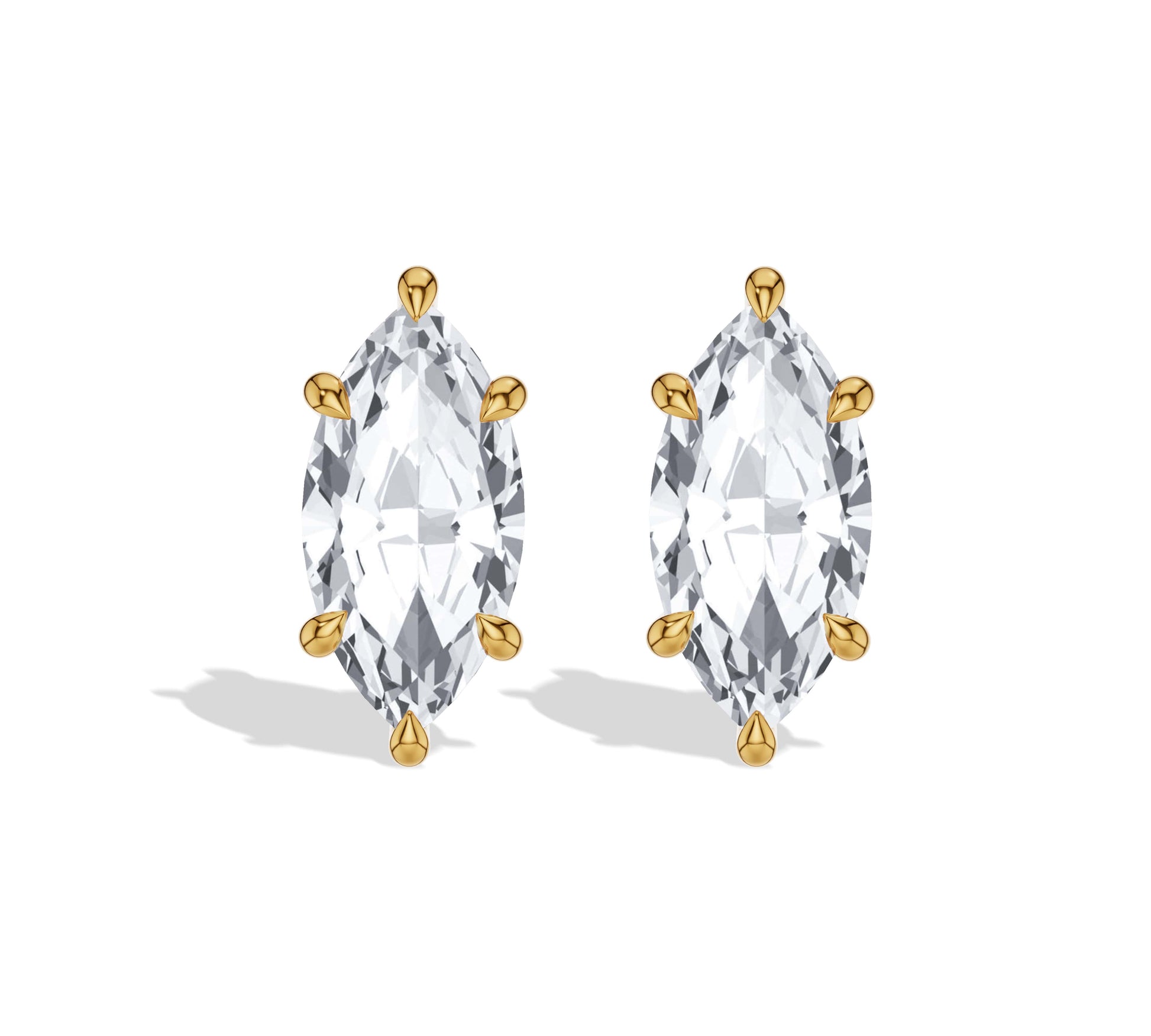 marquise earrings