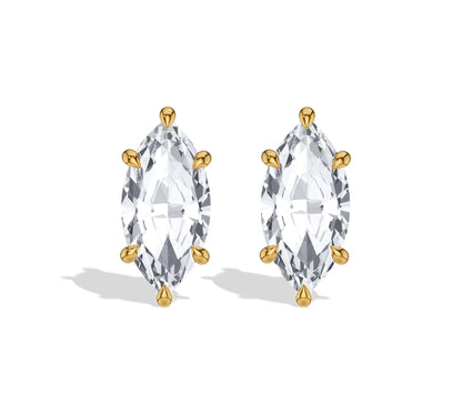 marquise earrings