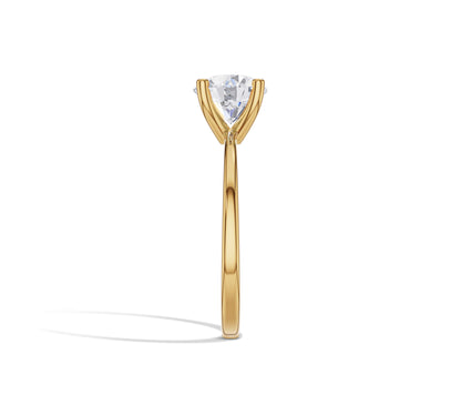1 carat solitaire diamond ring