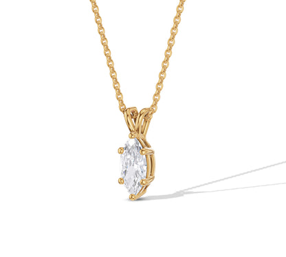 diamond on a necklace​