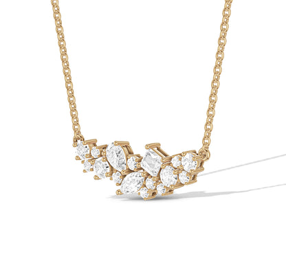 Elegant gold chain necklace