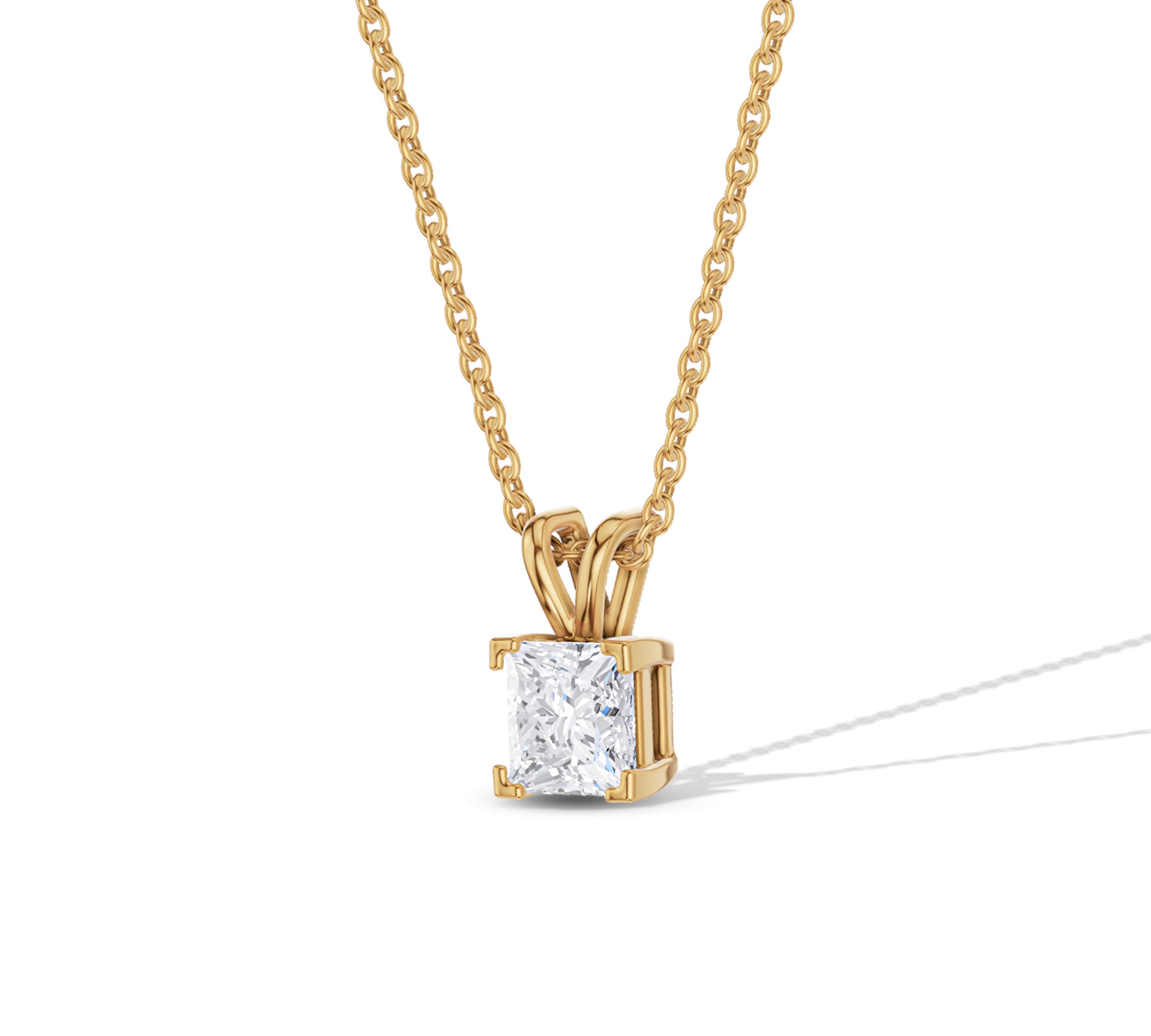 lab grown diamond necklace for women