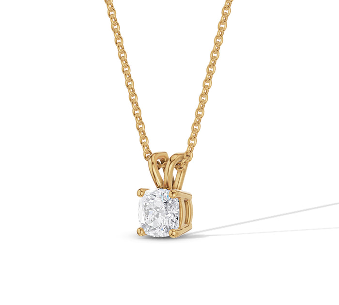 Cushion Cut Women's Diamond Necklace