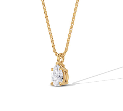 diamond solitaire necklaces