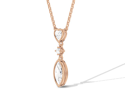 lab grown diamond pendent​