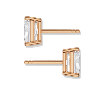 Modern style radiant earrings