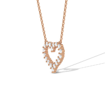 heart pendant necklace