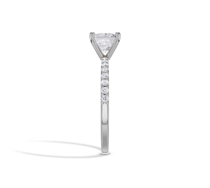 princess cut wedding rings 2 carat​