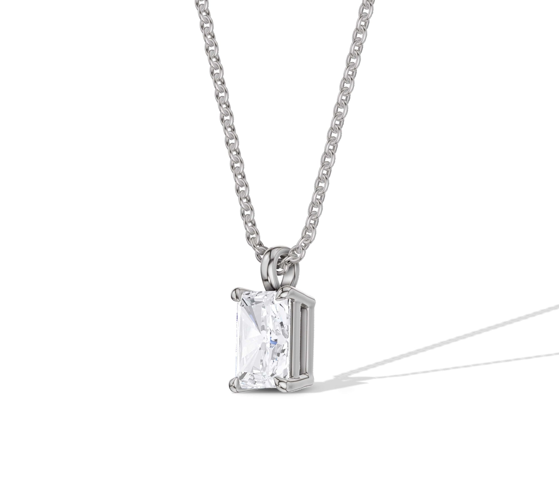diamond necklace​ white gold