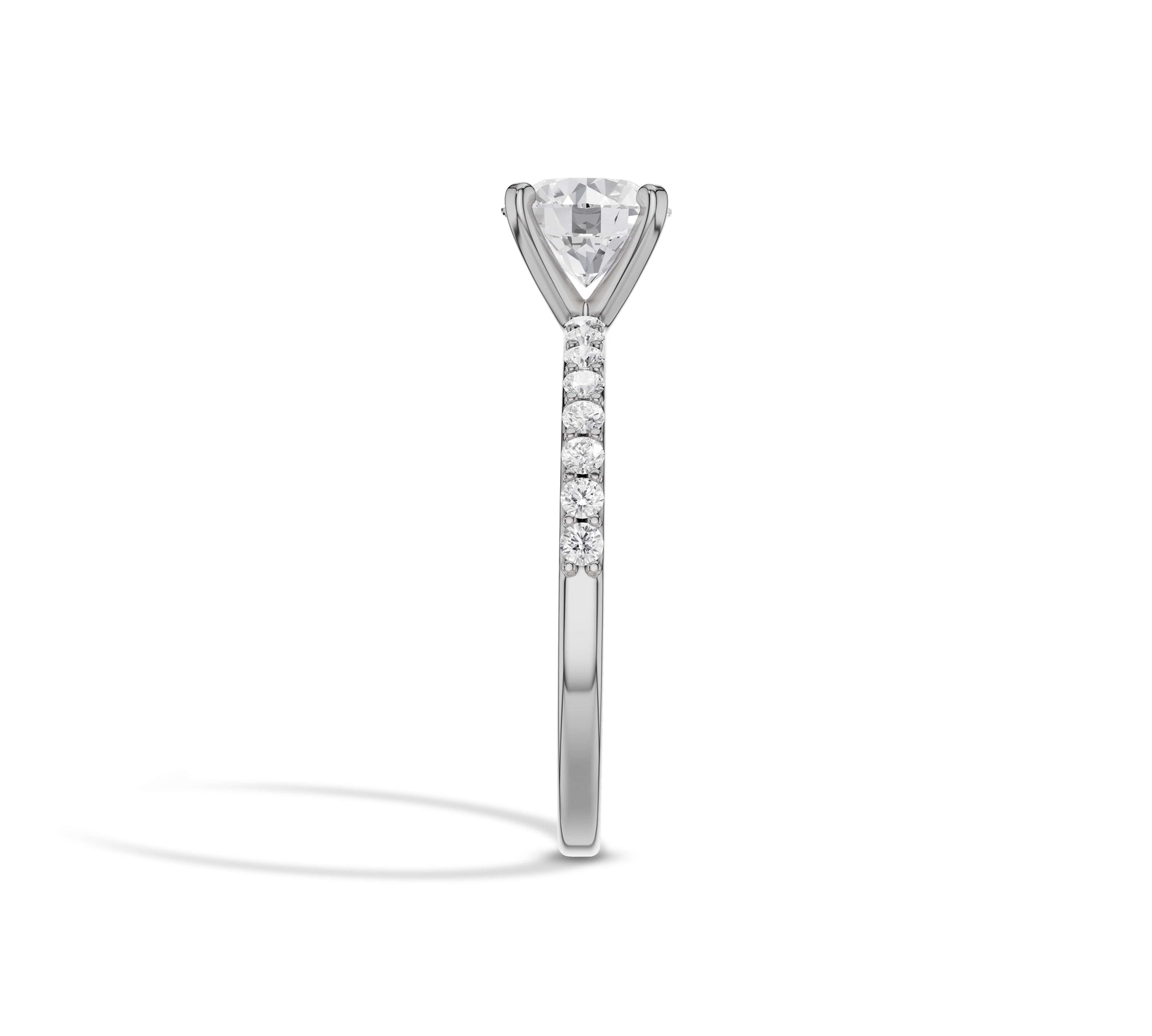 engagement ring pave