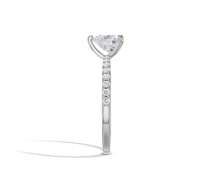heart shape diamond ring