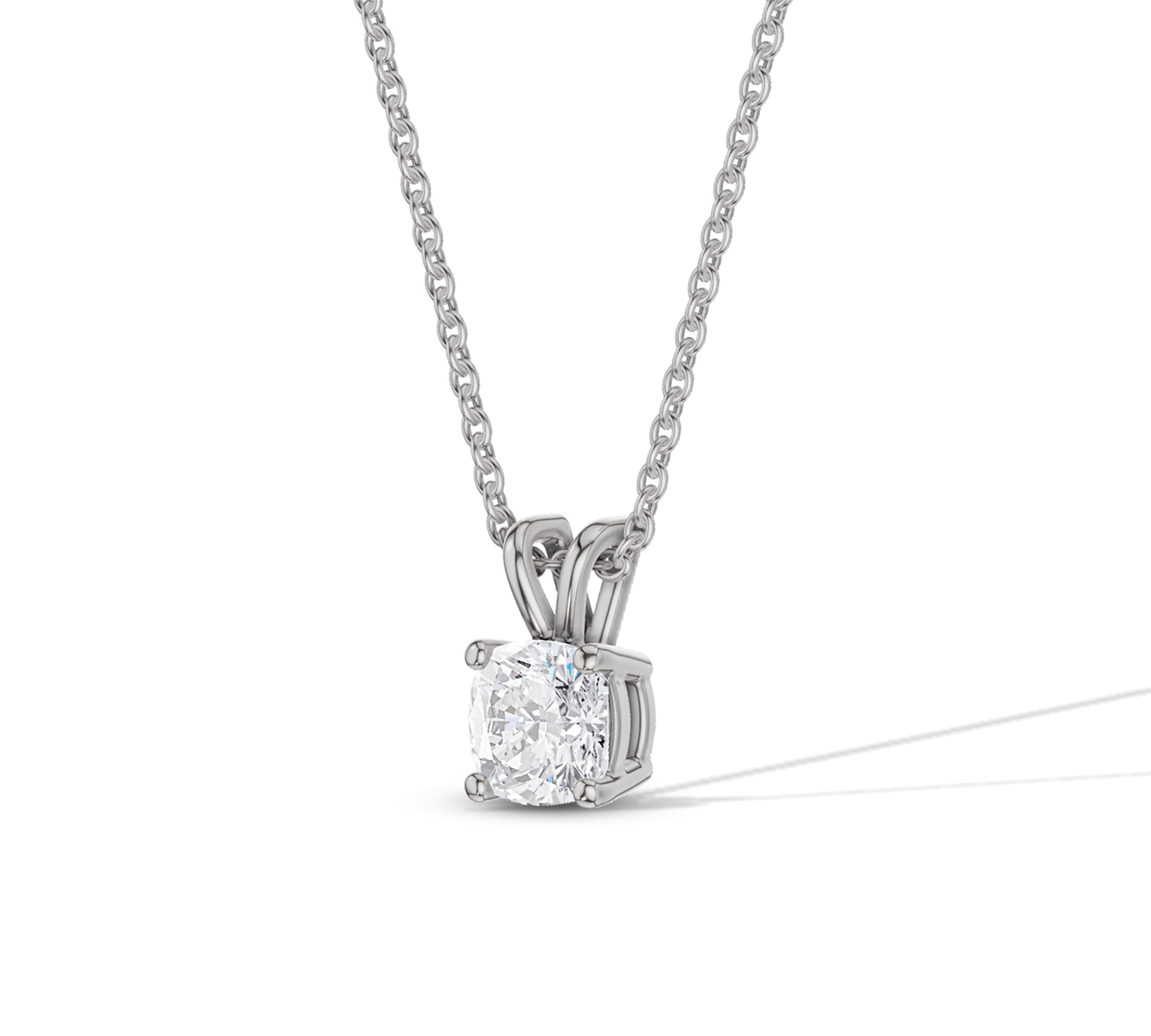 solitaire diamond necklaces