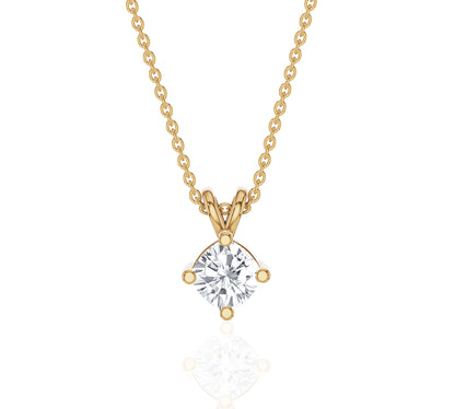 diamond pendant necklace gold