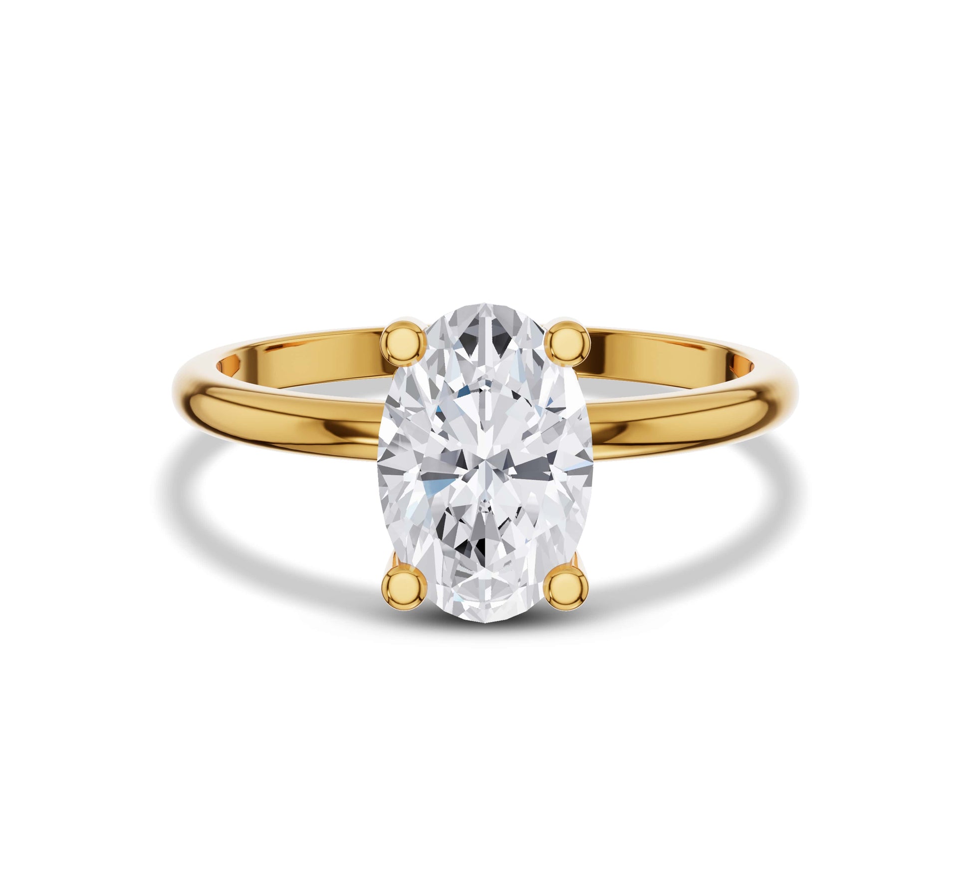 oval engagement ring