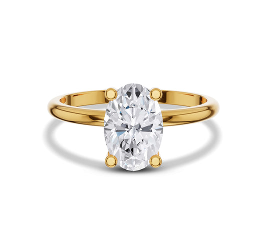 oval engagement ring