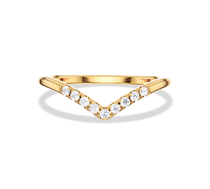 stackable diamond rings