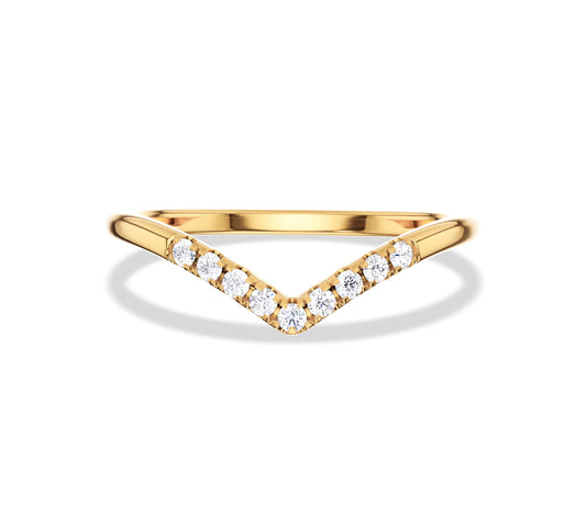 stackable diamond rings