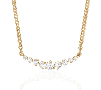 necklace diamond bar​