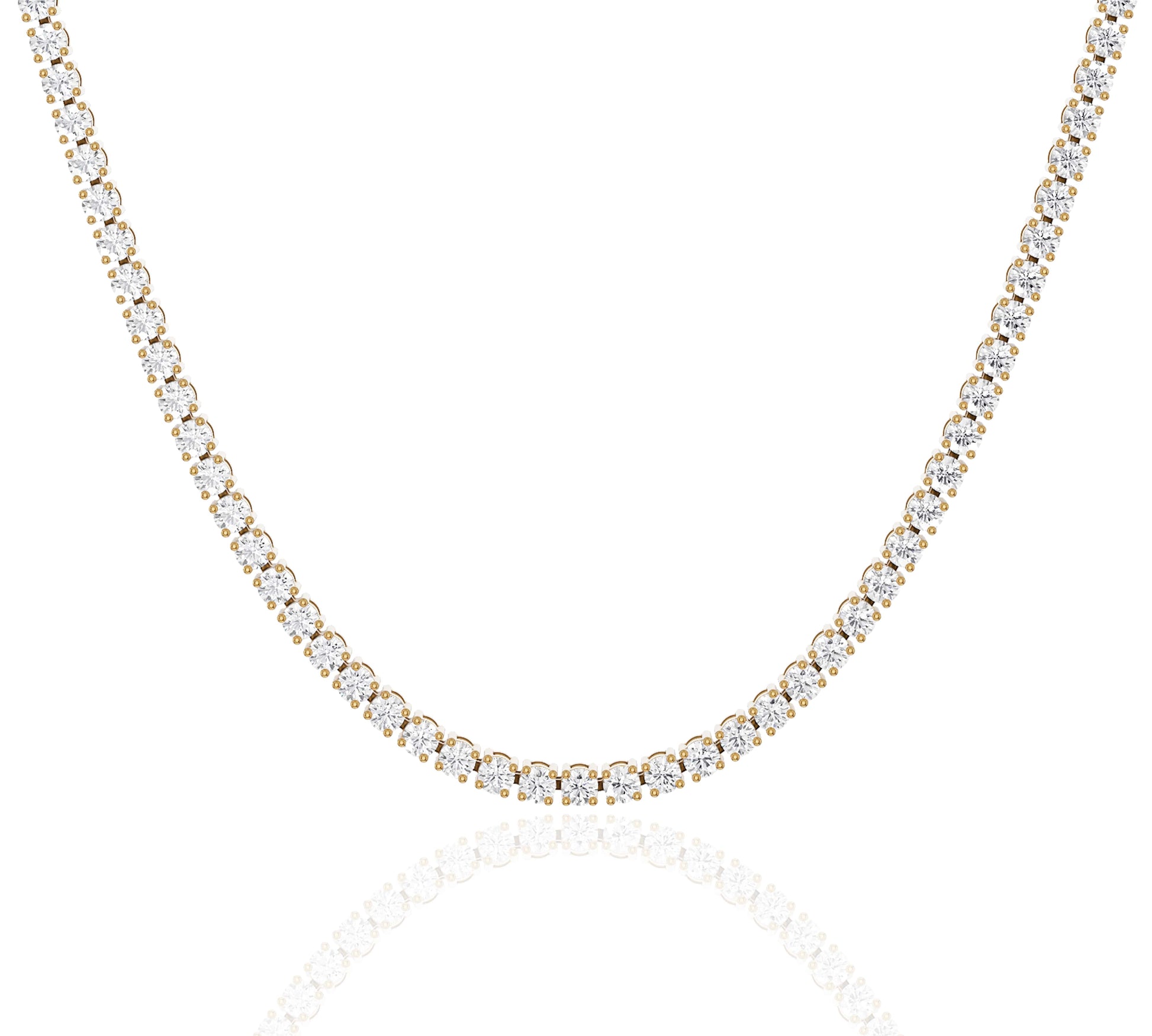 tennis necklace diamond