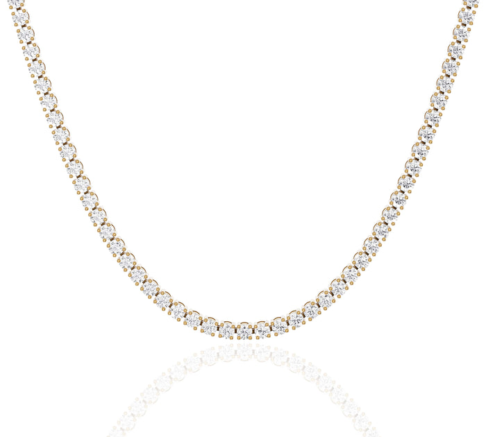 2mm Round Tennis Necklace Diamond
