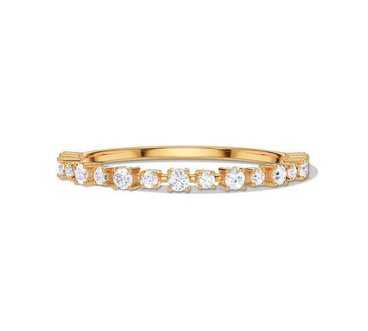 stackable diamond rings