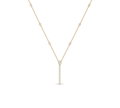 diamond station necklace​