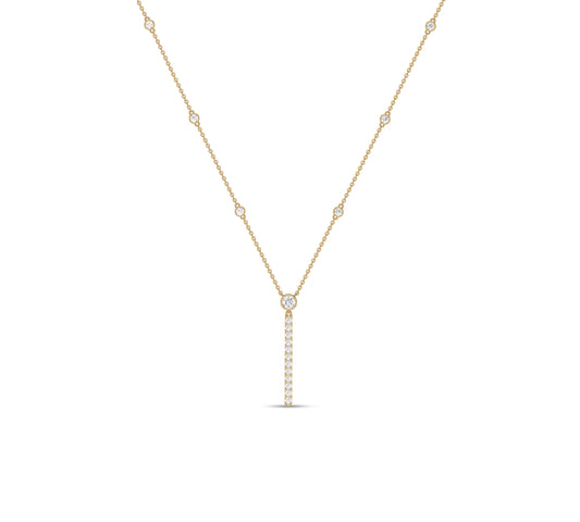 diamond station necklace​