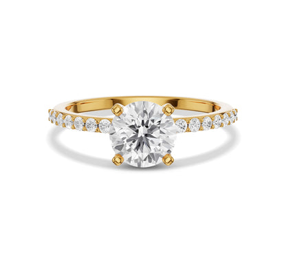 pave engagement rings