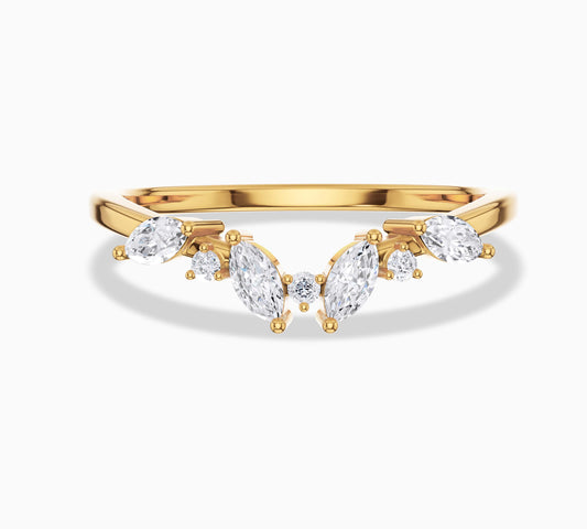 band gold wedding
