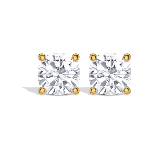 diamond stud earrings diamond