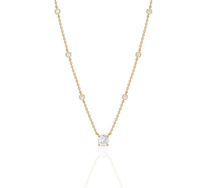 station diamond necklace