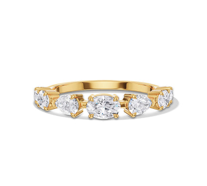 cluster diamond ring