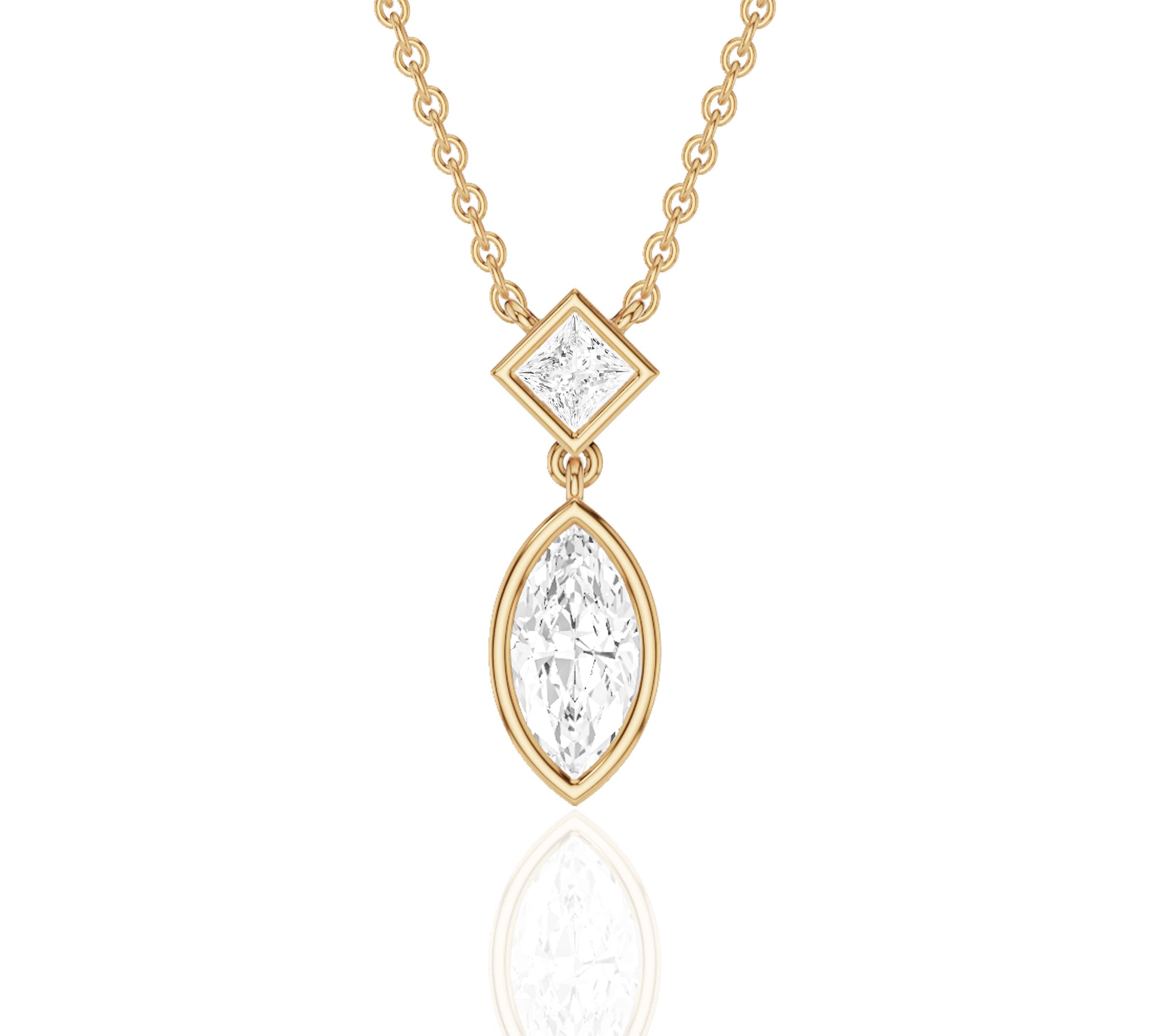 lab grown diamond necklace for women