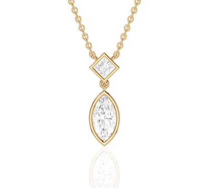 lab grown diamond necklace for women