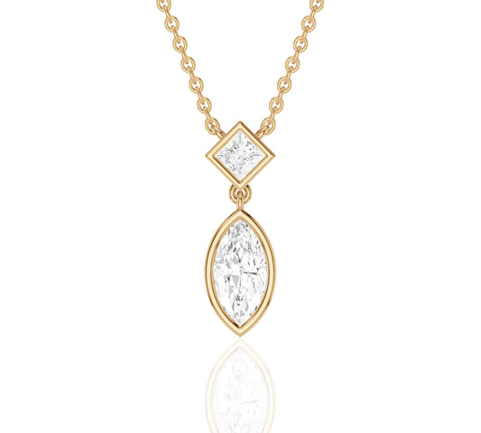 lab grown diamond necklace for women