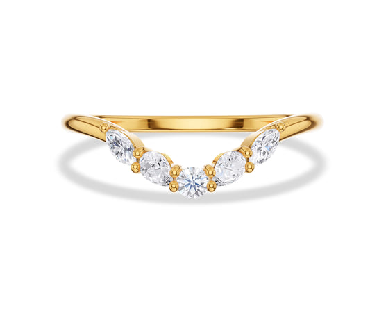 diamond band wedding ring