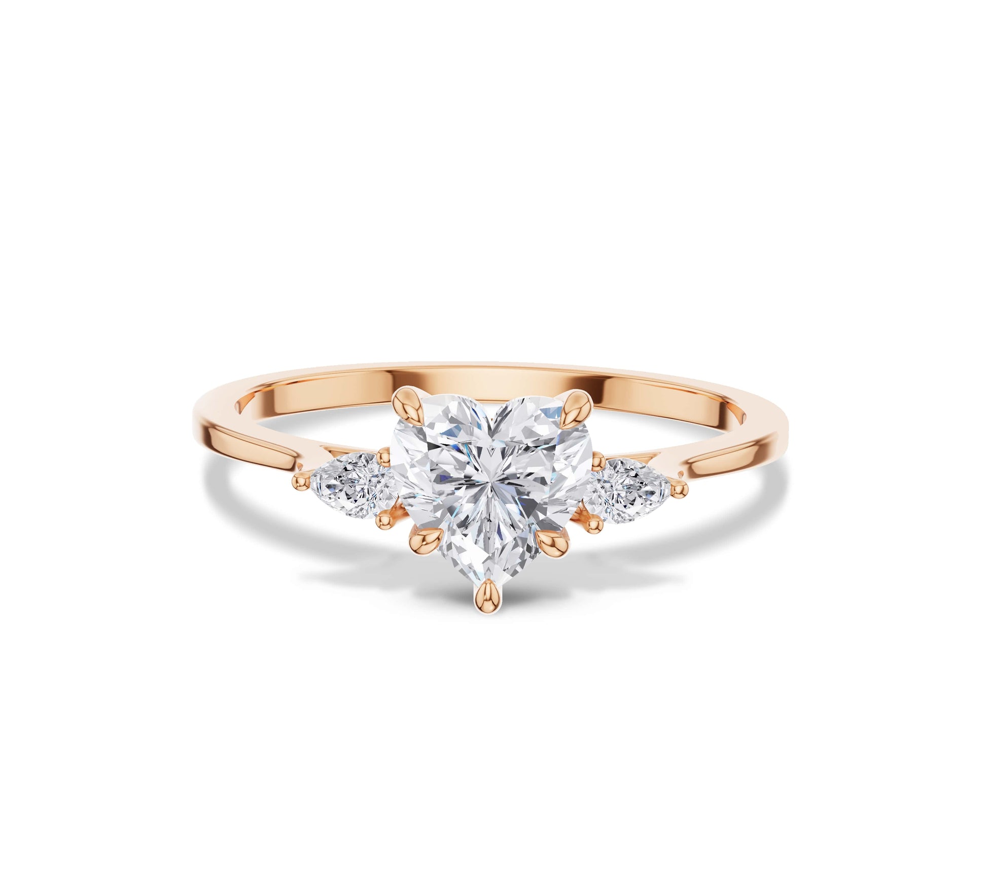 three stone wedding ring