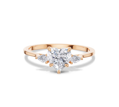 three stone wedding ring