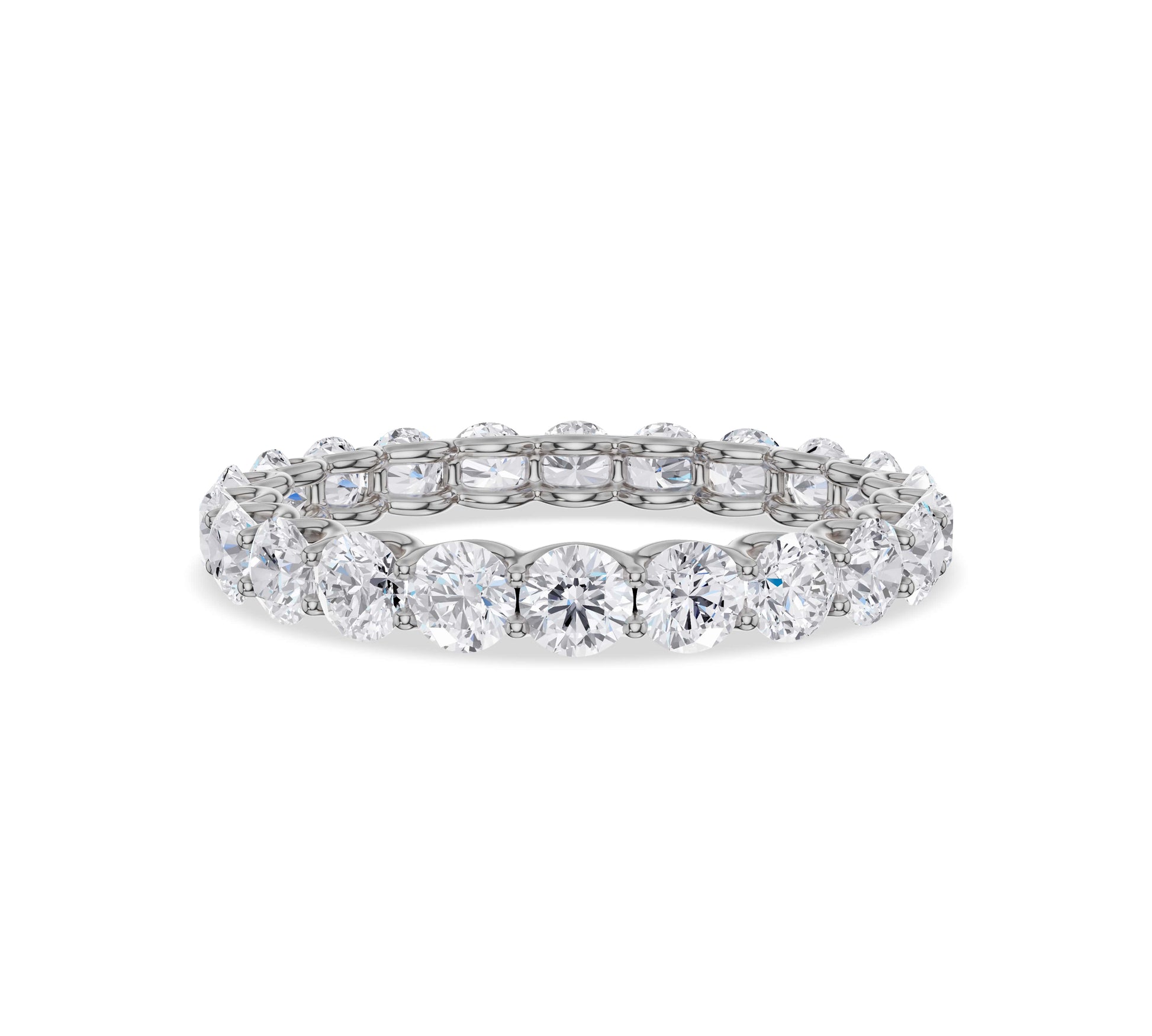 moissanite eternity band​