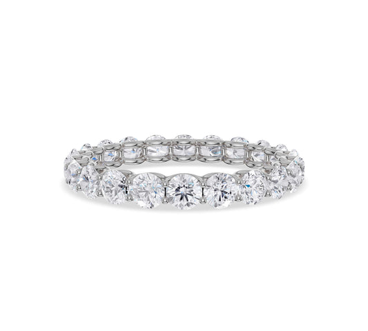 moissanite eternity bandâ€‹