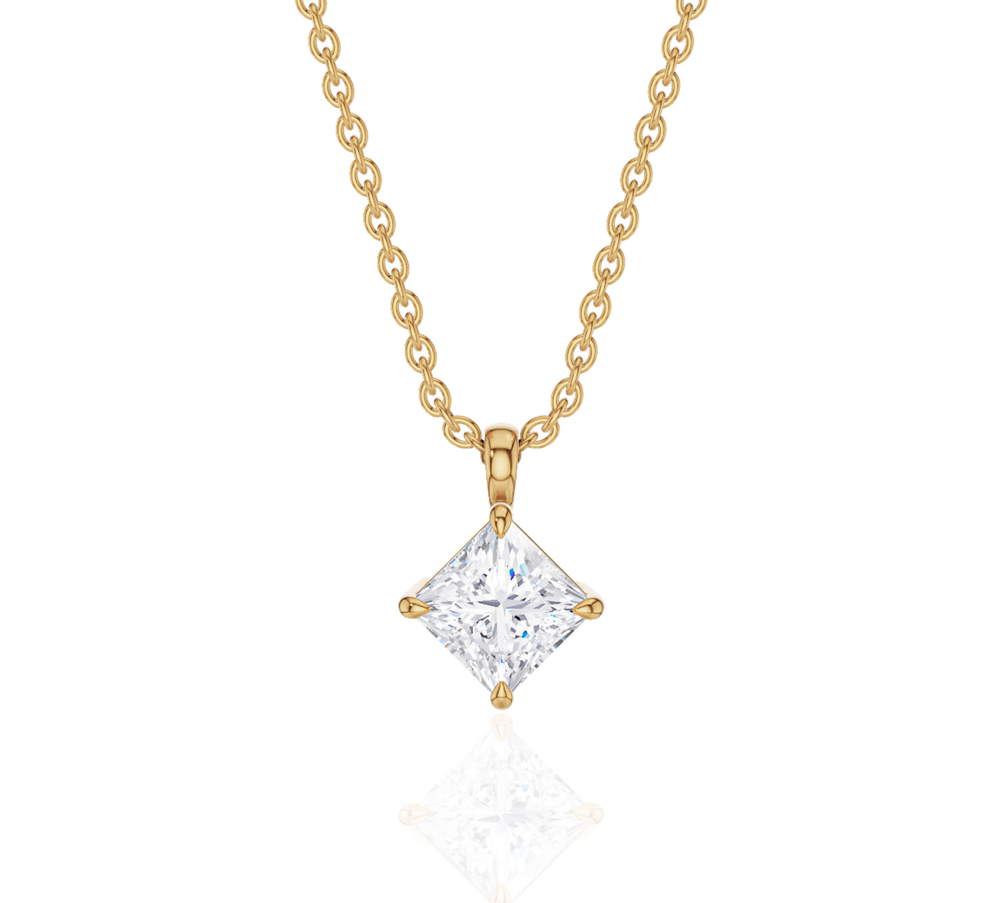 gold and diamond necklace