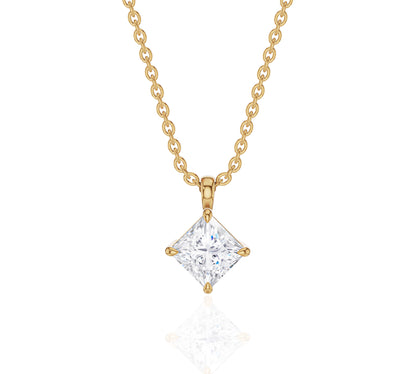 gold and diamond necklace
