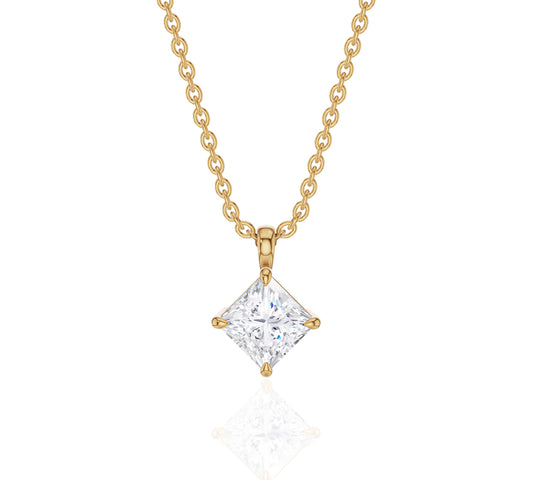 gold and diamond necklace