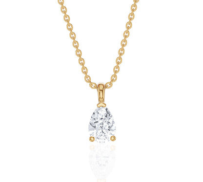 solitaire necklace