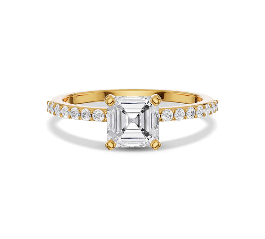 pave diamond ring