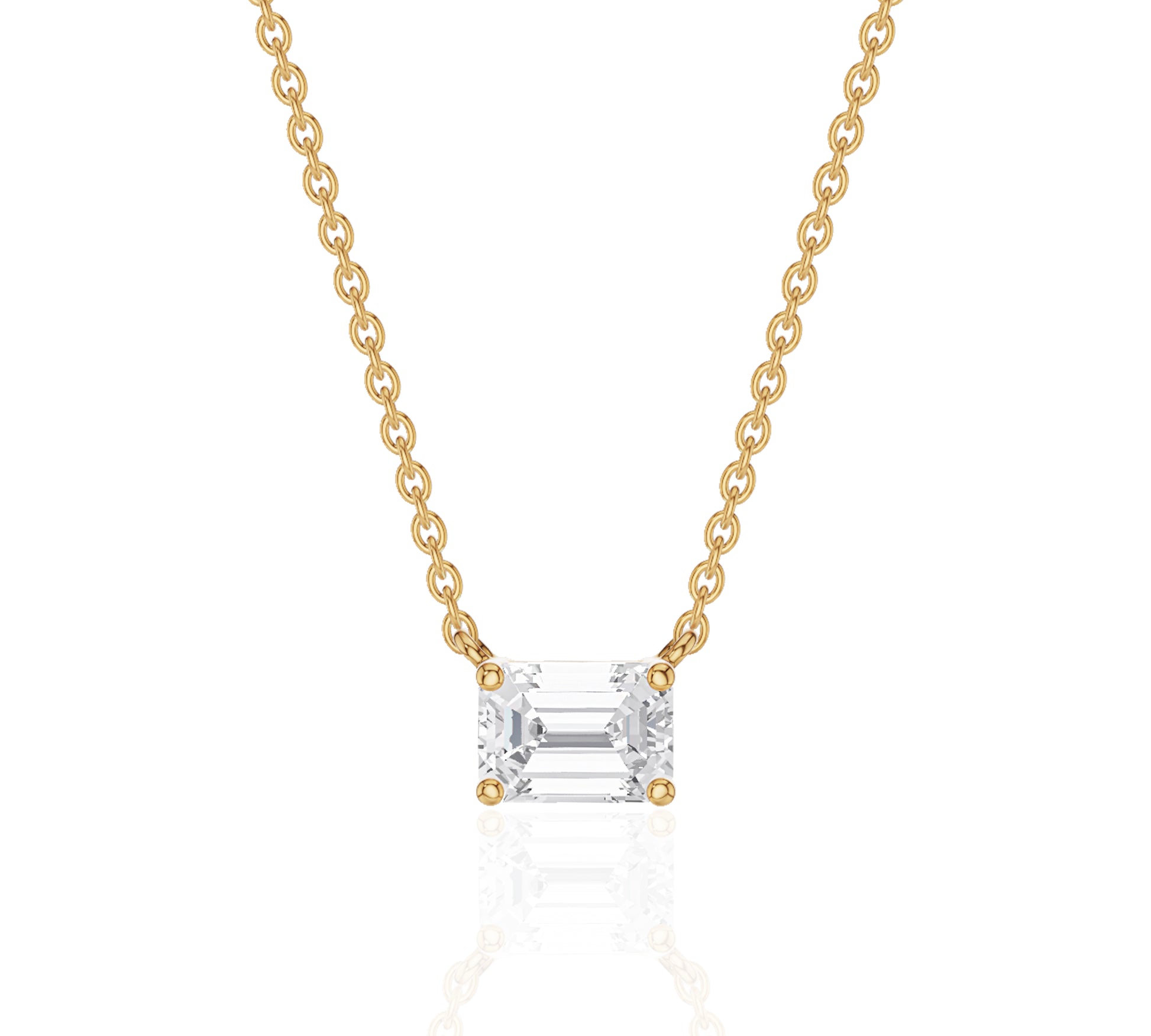 diamond pendant necklace gold