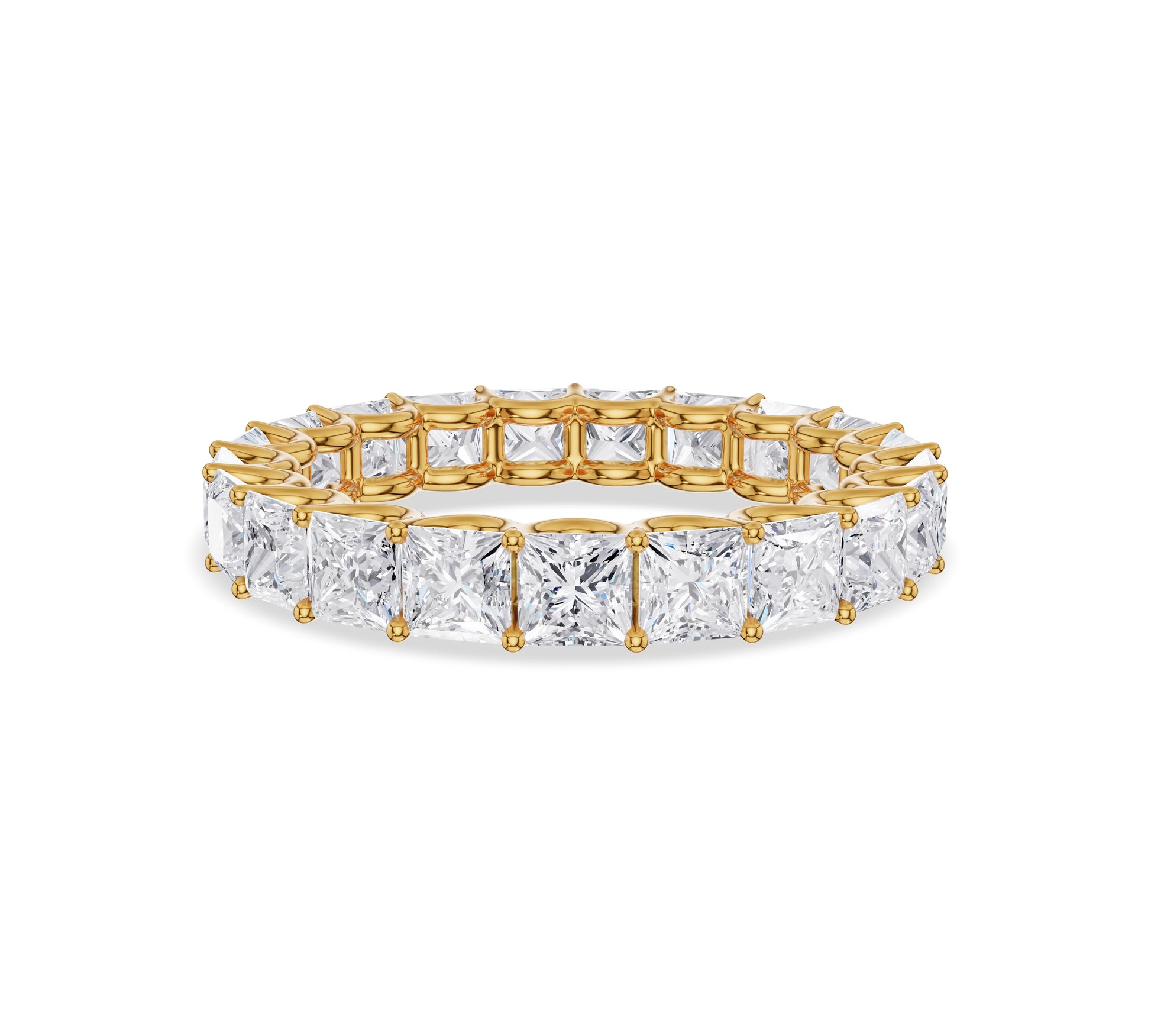 u shaped wedding band